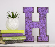 Fancy Papered Letter "H"