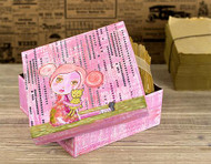 Girly Pink Pixelated Box