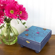 Pretty Floral Cigar Box