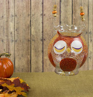 Glass Owl Lantern