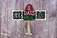 "Days Until" Christmas Chalkboard