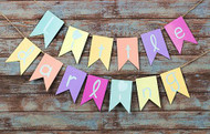 "Little Darling" Baby Shower Banner