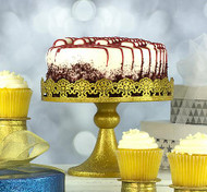 Glittery Gold Cake Stand