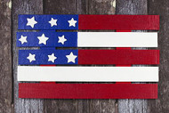 American Flag Pallet