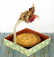 Metal "Pumpkin Pie" Basket