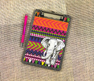 Tribal Pattern Decou-Page Paper Elephant Clipboard