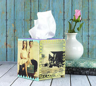 Family Photo Tissue Box Cover