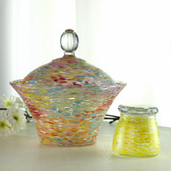 Modern Impressionist Glass Set