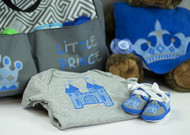 Painted Castle Onesie and Shoes Set