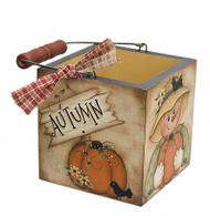 Signs of Autumn Wooden Box