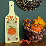 Fall Pumpkin Plaque