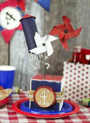 Fourth of July Firework Table Décor