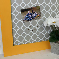 Chic Magnetic Board Makeover