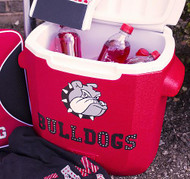 Painted "Bulldogs" Cooler