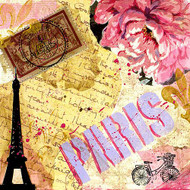 Pretty Pastel Paris Canvas