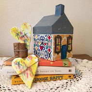 Decoupaged "Home Is Where the Heart Is" Box