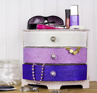 Glamorous Glittered Jewelry Box