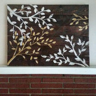 Upscale Tree Branch Reclaimed Wood Wall Art