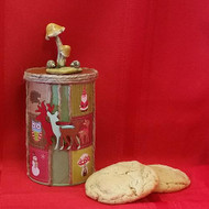 Cookie Container with Mushroom Topper
