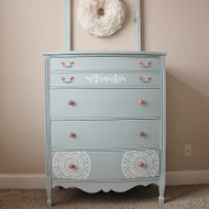 Upscale Vintage Dresser Makeover