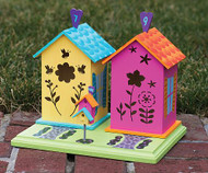 Whimsical Birdhouse Neighborhood