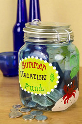 Summer Vacation Fund Jar