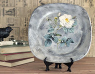 Faux Zinc Decorative Plate