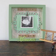 Elegant Photo Shadow Box for Dad