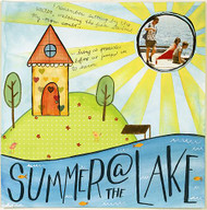 Summer at the Lake Scrapbook Page