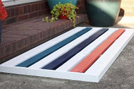 Wood Slat Welcome Mat