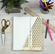 Gold Geometric Tablet Case