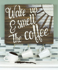 "Wake Up and Smell the Coffee" Cupholder