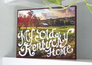 Kentucky Image Transfer with Painted Quote