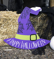 Happy Halloween Witch Hat Cut-Out