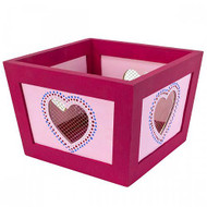 Dotted Heart Crate