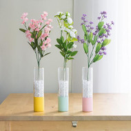 Bright Pastel Paint-Dipped Vases