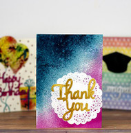 DIY Spray Mister Thank You Card