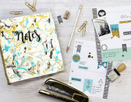 Marbled "Notes" Planner