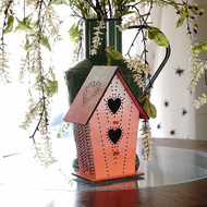 Lovebirds Ombre Birdhouse