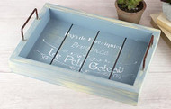 Vintage French Chalky Finish Tray