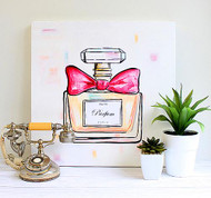 "Eau De Parfum" Work of Art Canvas