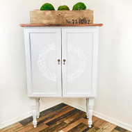 Vintage-Inspired Cabinet Facelift