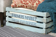 Farmer's Market Blanket Crate