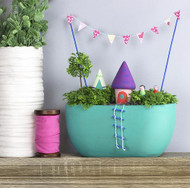 Bright and Cheerful Indoor Fairy Garden