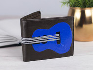 Blue Ukulele Wallet