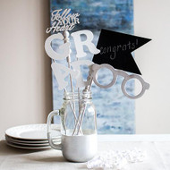 Metallic Tabletop Graduation Decor