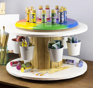 Kids Spinning Spool Art Station