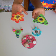 Kids Craft Summer Fidget Spinner