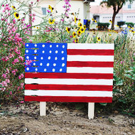 Kids Craft Patriotic USA Flag