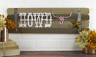 Western Howdy Sign